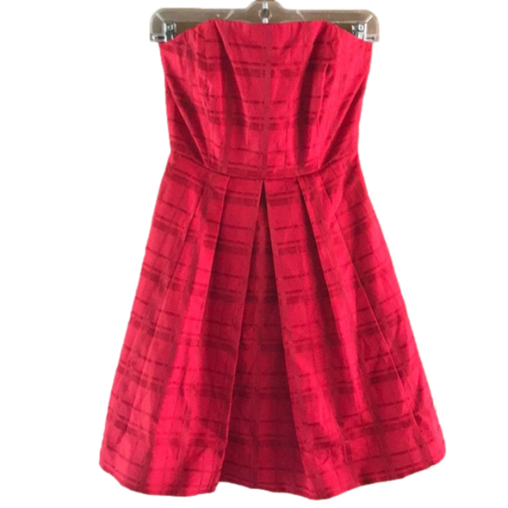 Vineyard vines Red plaid dress